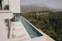 Luksuzna kuća Korčula, predivan pogled na more, bazen, sauna