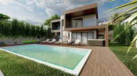 Luksuzna vila u Zatonu, Prvi red uz more, Smart home 275.00 m2