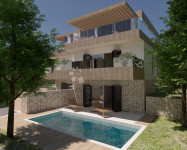 Lun, moderna novogradnja 200 metara od mora!!