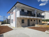 MALINSKA, nova dvojna kuća s pogledom na more