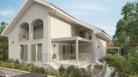 Malinska, moderan apartman s vrtom blizu plaže!