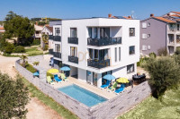 -Medulin, više apartmanska kuća u blizini mora -