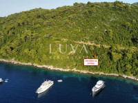 Mljet, građevinsko zemljište 474 m2, prvi red do mora, prodaja