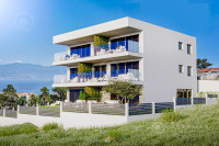 Moderan apartman sa studiom i panoramskim pogledom na more, Vrbnik!