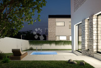 MODERNA DVOJNA VILA U IZGRADNJI BLIZU MORA