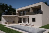 Moderna vila s bazenom i visokom razinom privatnosti