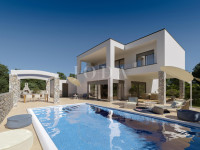 Moderna villa s bazenom i pogledom na more