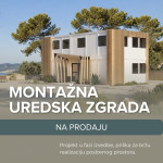 Montažna uređena zgrada ! Prilika !