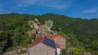 Motovun, Kamena kuća s panoramskim pogledom na Motovun !