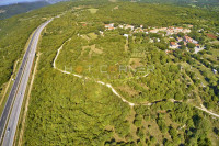 Mrgani, Kanfanar, lijepo građevinsko zemljište 677m2