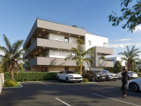 NIN - dvosoban apartman (S9) na 2.katu s krovnom terasom-100m od mora