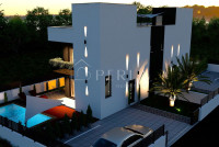 NIN - GRBE, dvije moderne dvojne kuće u roh-bau, 200 m2!