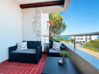 Novalja, 2-sobni apartman s terasom, I kat, pogled na more