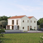 NOVIGRAD, OKOLICA, DUPLEX KUĆA SAMO 300 METARA OD PLAŽE I MORA.
