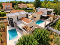Novigrad okolica- Moderna kuća 140m2 s bazenom, svega 2 km od mora