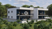 Novigrad, novi stan s krovnom terasom i pogledom na more