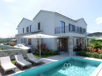 NOVOGRADNJA S BAZENOM – DVOETAŽNI APARTMANI NA MURTERU