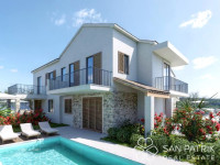 NOVOGRADNJA S BAZENOM – DVOETAŽNI APARTMANI NA MURTERU