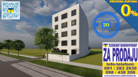 NOVOGRADNJA! NOVI DVOSOBAN STAN 46,36m2! BALKON!