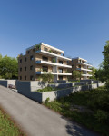 Novogradnja Gomilica- trosoban stan, prvi kat, balkon, 76,01 m2