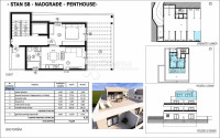 NOVOGRADNJA KAŠTEL LUKŠIĆ PENTHOUSE-NADGRAĐE