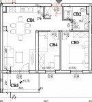 Novogradnja na odličnoj obiteljskoj lokaciji (Stan CB) - 2.KAT