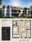 Novogradnja Sesvete, Stan – 75 m² + balkon 8 m² + VPM