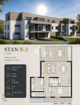 Novogradnja Sesvete, Stan – 79 m² + balkon 33 m² + parking mjesto
