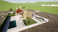 Novoizgrađena kuća s bazenom i dvorištem - Vrsi, Zadar