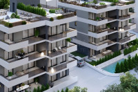 Odličan apartman u zgradi s liftom te krovnom terasom, Čiovo