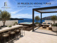Okrug Gornji, ATRAKTIVNI 2s i 3s STANOVI / ROOF TERRACE / Čitaj opis