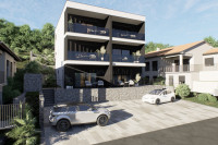 Omišalj, novi apartman 2. kat na top lokaciji, 30 m do plaže!