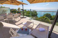 OPATIJA, LOVRAN, DVOETAŽNI STAN, PANORAMSKI POGLED NA MORE, 100 M OD P