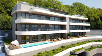 OPATIJA, luksuzna novogradnja 3S+DB, s privatnim bazenom i pogledom na