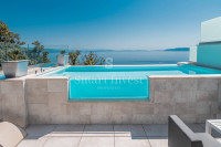 OPATIJA, moderna dvojna vila s bazenom i panoramskim pogledom na more