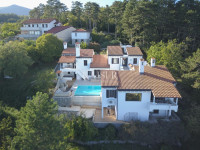 Opatijska rivijera, vila s bazenom i panoramskim pogledom na more