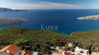 Otok Cres, Ustrine, građevinski teren sa ruševinama i idejnim projekto
