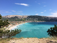 Otok Krk, Baška, 1s+db, 1. red do mora !