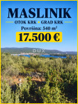 OTOK KRK, KRK - Maslinik na dobroj lokaciji