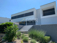 Otok Krk, Krk, novogradnja, vila s bazenom