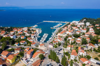 Otok Krk, Malinska, prodaja građevinskog zemljišta s idejnim projektom