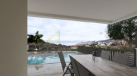 Otok Krk, novogradnja, 3s+db, bazen, pogled na more