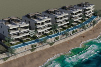 Otok Pag, plaža Perilo, trosoban stan u luksuznoj novogradnji PRVI RED