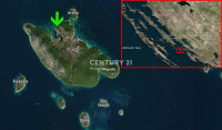 Otok Vrgada- Pakoštane -atraktivna građevinska parcela PRVI RED DO MOR