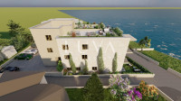 Pag, Mandre, luksuzni penthouse prvi red do mora, NKP 119,78 m2, stan