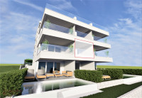 PAG - POVLJANA, PRODAJA APARTMANA 46,64 M2, PRVI RED, POGLED, NOVO!!!