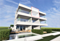 PAG - POVLJANA, PRODAJA APARTMANA 82,56 M2, PREDIVAN POGLED, PRVI RED,