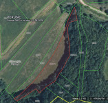 PERUŠIĆ, atraktivno građevinsko zemljište 3459 m2 - PRILIKA!