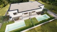 Pirovac, dvojna kuća s 2 stana i bazenima, 250 m2, Novogradnja