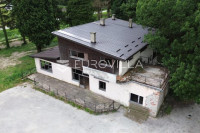 Pitomača, Banov Brod, nekadašnji lovački dom i restoran uz Dravu